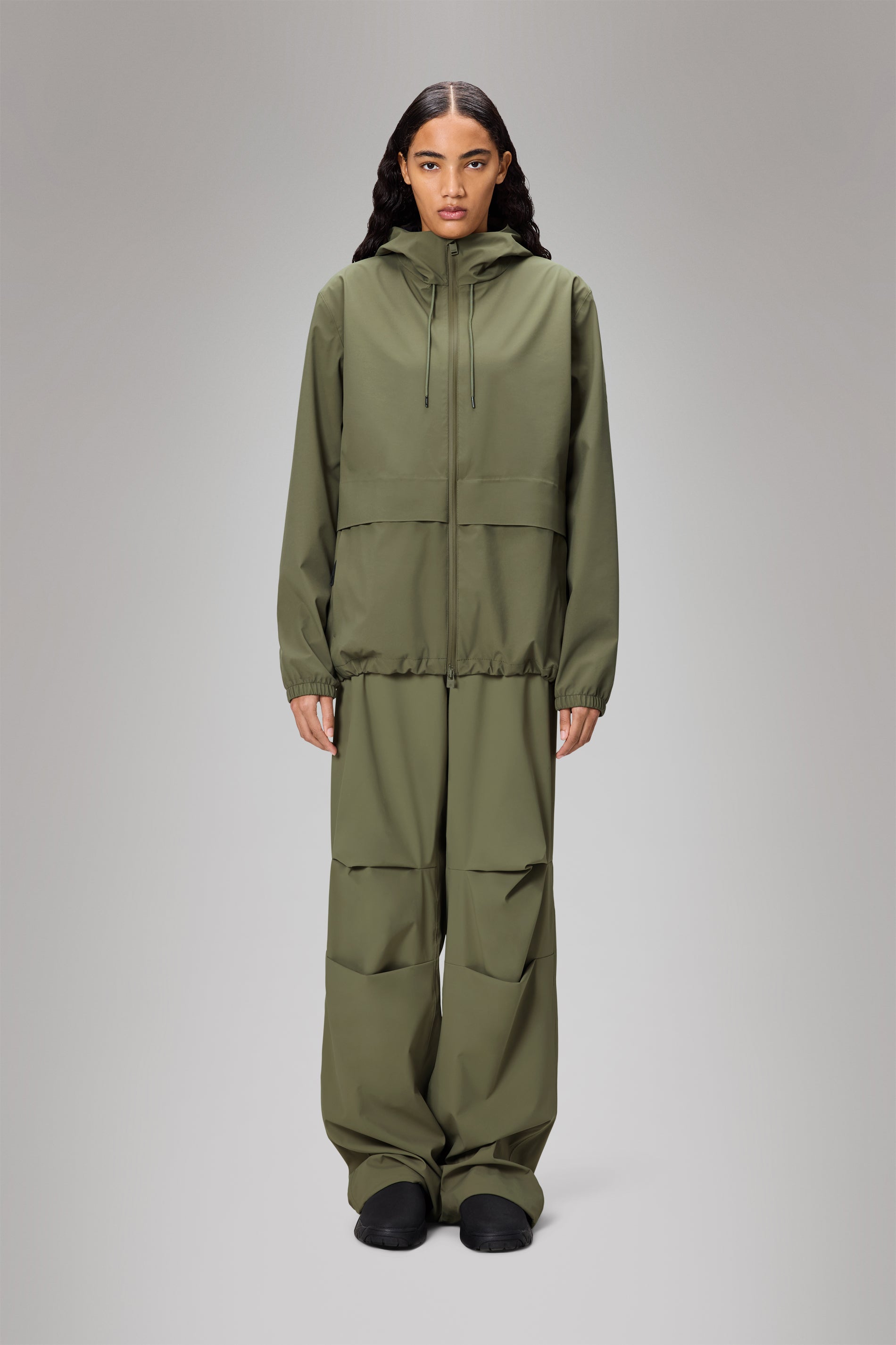 Rains Suva Hardshell Pocket Jacket Marsh Jacket